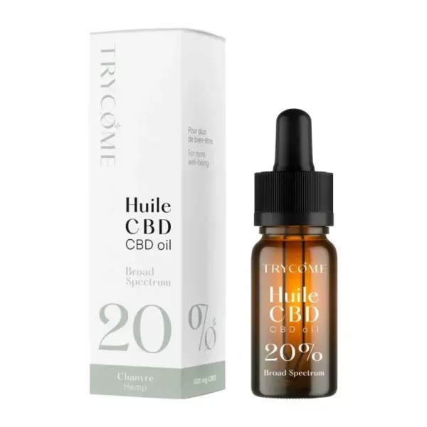 Huile de CBD BIO Broad Spectrum 20%