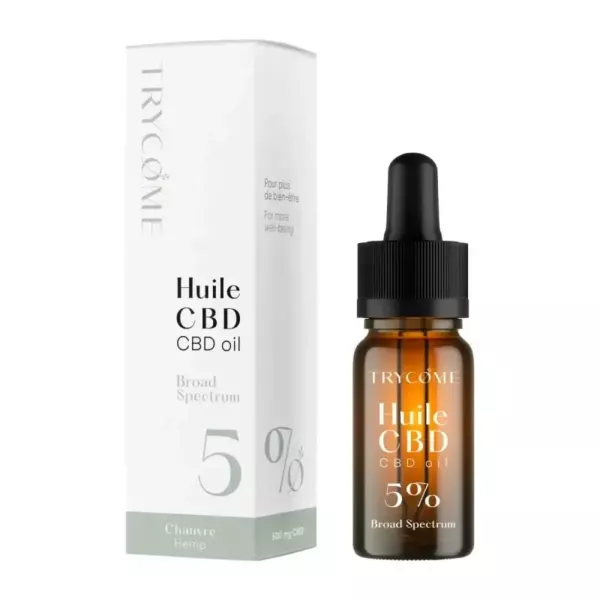 Huile de CBD BIO Broad Spectrum 5%